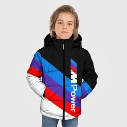 Куртка зимняя для мальчика MPower BMW, цвет: 3D-черный — фото 2