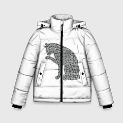 Зимняя куртка для мальчика QR Кот Версия 2