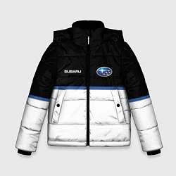 Куртка зимняя для мальчика Subaru Два цвета, цвет: 3D-светло-серый