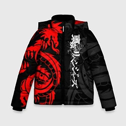 Зимняя куртка для мальчика Токийские Мстители: Красный дракон