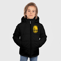 Куртка зимняя для мальчика GOLDEN STATE WARRIORS BLACK STYLE, цвет: 3D-черный — фото 2