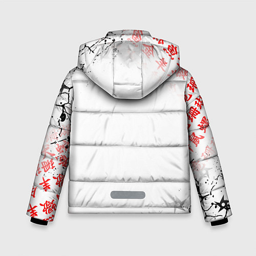 Зимняя куртка для мальчика MITSUBISHI JAPAN STYLE SAMURAI AUTO / 3D-Красный – фото 2