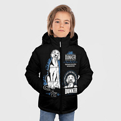 Куртка зимняя для мальчика Дункер Dunker, цвет: 3D-черный — фото 2