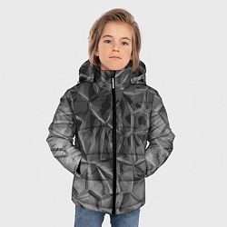 Куртка зимняя для мальчика Pattern 2022 vanguard, цвет: 3D-черный — фото 2