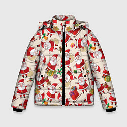 Зимняя куртка для мальчика Дед Мороз!