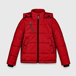 Куртка зимняя для мальчика ФОРМА, БУМАЖНЫЙ ДОМ LA CASA DE PAPEL UNIFORM, цвет: 3D-светло-серый