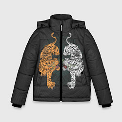 Зимняя куртка для мальчика Два тигра