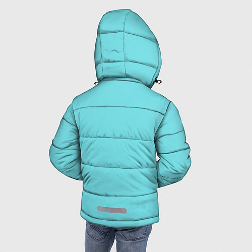 Зимняя куртка для мальчика Mr Beast Donut / 3D-Светло-серый – фото 4