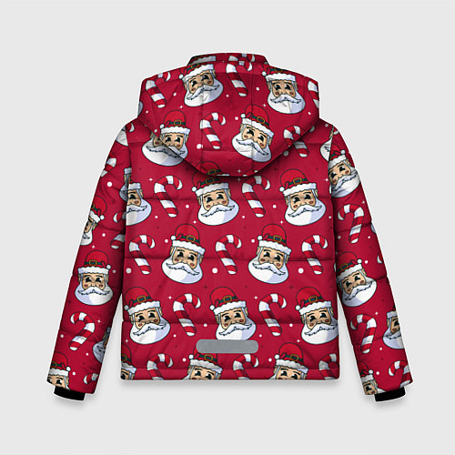 Зимняя куртка для мальчика Дед Морoз / 3D-Красный – фото 2