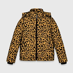 Куртка зимняя для мальчика Леопард Leopard, цвет: 3D-светло-серый