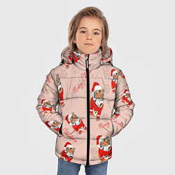 Куртка зимняя для мальчика ЗИМНИЙ ТИГР ПАТТЕРН, цвет: 3D-красный — фото 2