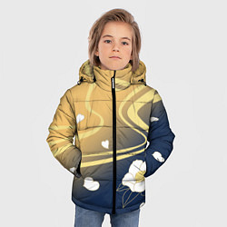 Куртка зимняя для мальчика КОСТЮМ АЯКИ КАМИСАТО, цвет: 3D-черный — фото 2