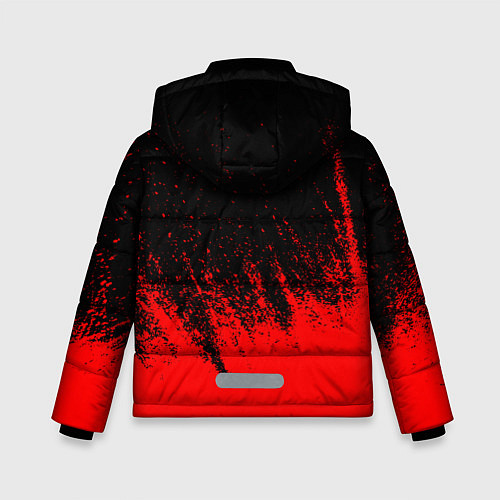 Зимняя куртка для мальчика Хагги Вагги - Playtime / 3D-Красный – фото 2