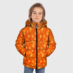 Куртка зимняя для мальчика Лава Майнкрафт, цвет: 3D-красный — фото 2