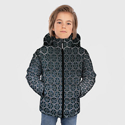 Куртка зимняя для мальчика Стальной Снег, цвет: 3D-светло-серый — фото 2