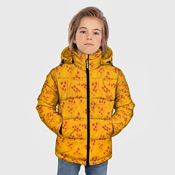 Куртка зимняя для мальчика Пиццерия, цвет: 3D-красный — фото 2