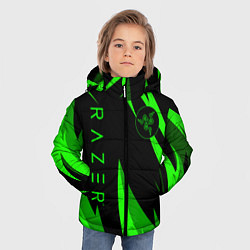 Куртка зимняя для мальчика RAZER GREEN, цвет: 3D-красный — фото 2