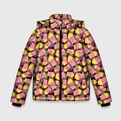 Куртка зимняя для мальчика Попкорн Popcorn, цвет: 3D-светло-серый
