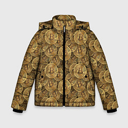 Зимняя куртка для мальчика Bitcoins