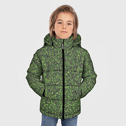 Куртка зимняя для мальчика Военный Камуфляж Цифра, цвет: 3D-светло-серый — фото 2