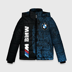 Зимняя куртка для мальчика BMW M Series Синий Гранж