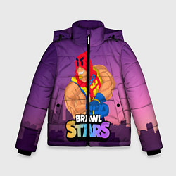 Зимняя куртка для мальчика GROM BRAWL STARS NIGHT CITY