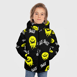 Куртка зимняя для мальчика SMILE smile граффити, цвет: 3D-светло-серый — фото 2