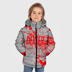 Куртка зимняя для мальчика Декстер Новая Кровь Сериал супер класс!, цвет: 3D-красный — фото 2