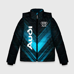 Куртка зимняя для мальчика Audi sport auto, цвет: 3D-красный
