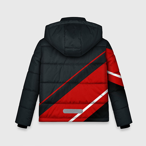 Зимняя куртка для мальчика Audi sport red / 3D-Красный – фото 2