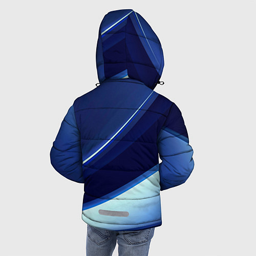 Зимняя куртка для мальчика Volvo - Auto sport / 3D-Светло-серый – фото 4