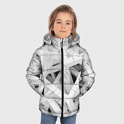 Куртка зимняя для мальчика БЕЛЫЙ АРХИТЕКТОР, цвет: 3D-черный — фото 2