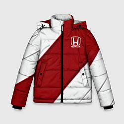 Куртка зимняя для мальчика Honda - Red sport, цвет: 3D-черный