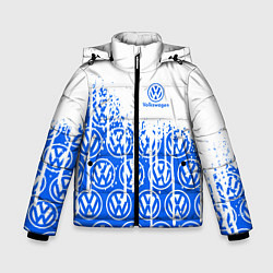 Куртка зимняя для мальчика Volkswagen vw фольксваген, цвет: 3D-светло-серый