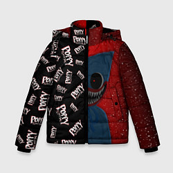 Куртка зимняя для мальчика Poppy Playtime Half Pattern Half Face, цвет: 3D-черный