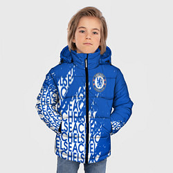 Куртка зимняя для мальчика Chelsea челси, цвет: 3D-светло-серый — фото 2