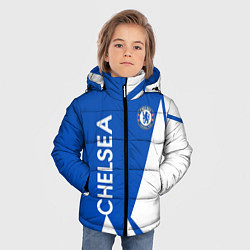 Куртка зимняя для мальчика Челси спорт, цвет: 3D-светло-серый — фото 2