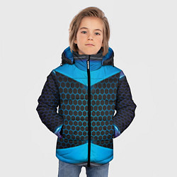 Куртка зимняя для мальчика 3D NEON БРОНЬ, цвет: 3D-черный — фото 2