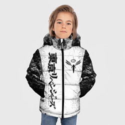 Куртка зимняя для мальчика Токийские мстители Tokyo Revengers logo, цвет: 3D-красный — фото 2