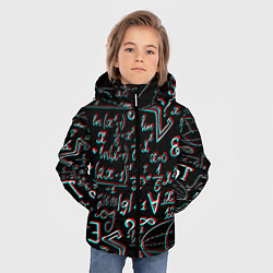 Куртка зимняя для мальчика ФОРМУЛЫ ГЛИТЧ GLITCH, цвет: 3D-светло-серый — фото 2