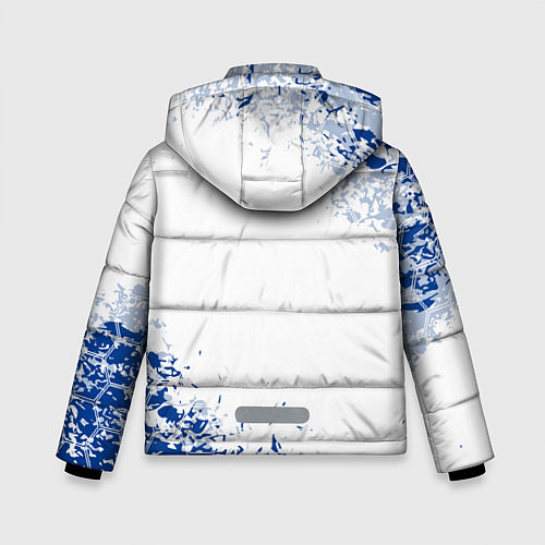 Зимняя куртка для мальчика Volvo - Auto sport / 3D-Светло-серый – фото 2