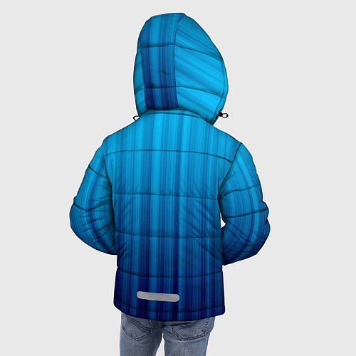 Зимняя куртка для мальчика DAEWOO спорт / 3D-Светло-серый – фото 4