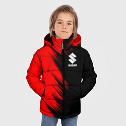 Куртка зимняя для мальчика SUZUKI sport, цвет: 3D-светло-серый — фото 2