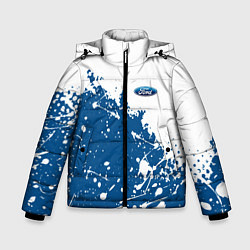 Куртка зимняя для мальчика Ford форд, цвет: 3D-светло-серый