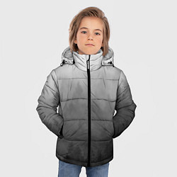 Куртка зимняя для мальчика Темный лес - туман, цвет: 3D-красный — фото 2