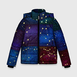 Зимняя куртка для мальчика Созвездия Северного полушария летом