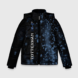 Куртка зимняя для мальчика ТОТТЕНХЭМ Tottenham Абстракция, цвет: 3D-черный