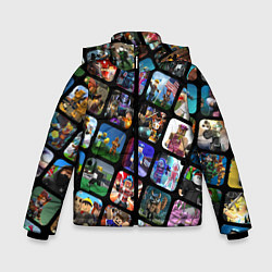 Куртка зимняя для мальчика ROBLOX СЮЖЕТЫ, цвет: 3D-светло-серый