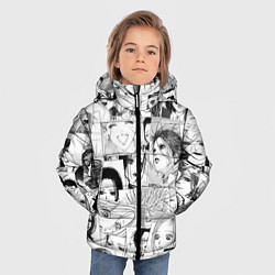 Куртка зимняя для мальчика Nana pattern, цвет: 3D-красный — фото 2