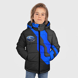 Куртка зимняя для мальчика SUBARU - СУБАРУ ТЕХНОЛОГИЧЕСКАЯ БРОНЯ, цвет: 3D-красный — фото 2